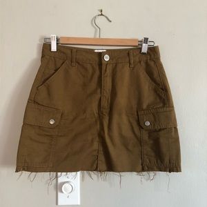 BDG carpenter mini skirt